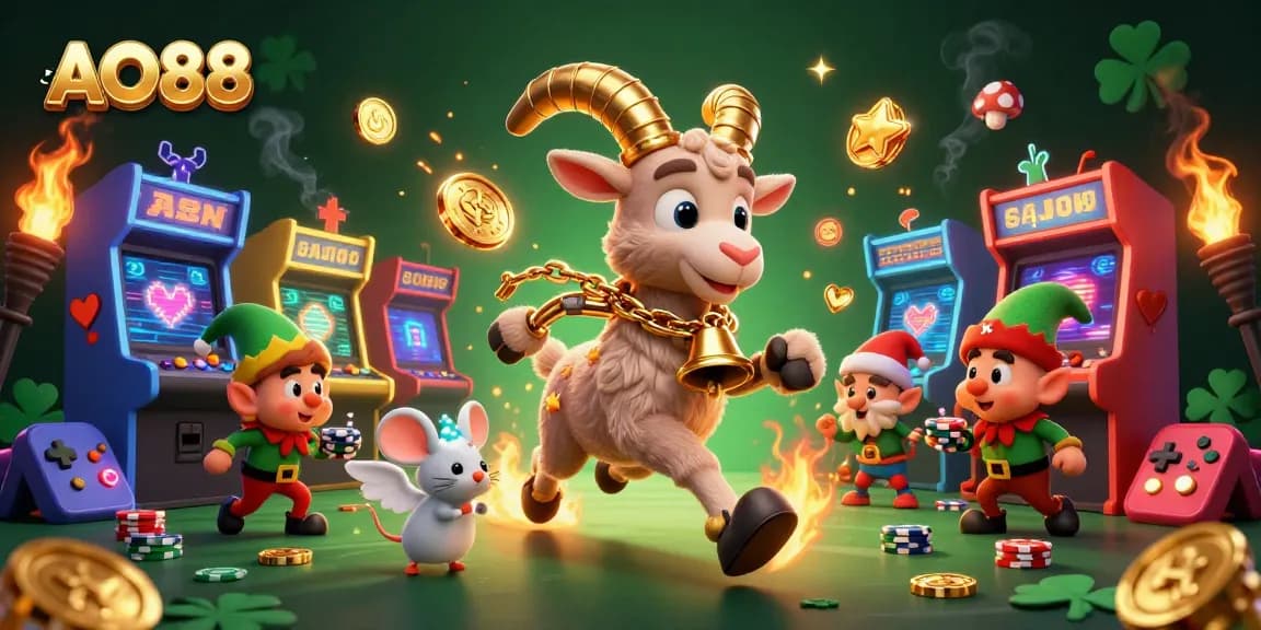 Experience thrilling gameplay at AO88 with festive yet spooky casino elements.