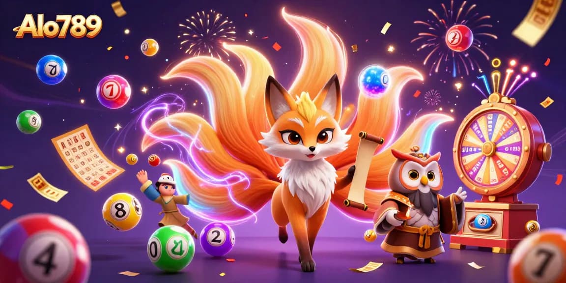 Alo789 offers exciting online casino action featuring vibrant characters and dynamic gambling elements.