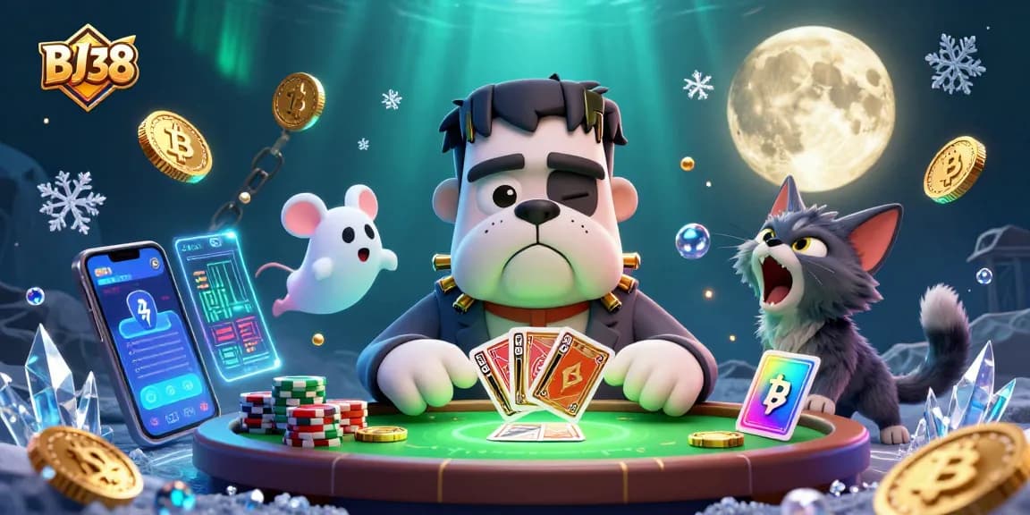 Join the thrilling action at BJ38 with unique characters and vibrant gaming elements.