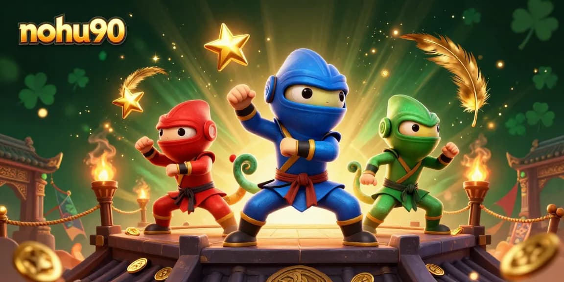 Experience thrilling gameplay with nohu90's dynamic casino adventure featuring colorful chameleons.