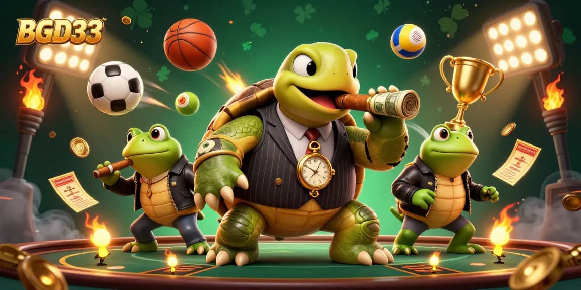 Experience thrilling betting action with BGD33's lively casino scene featuring engaging characters and dynamic gaming elements.