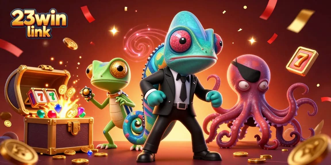 Engage in thrilling gaming with the 23win link amidst a vibrant casino atmosphere.