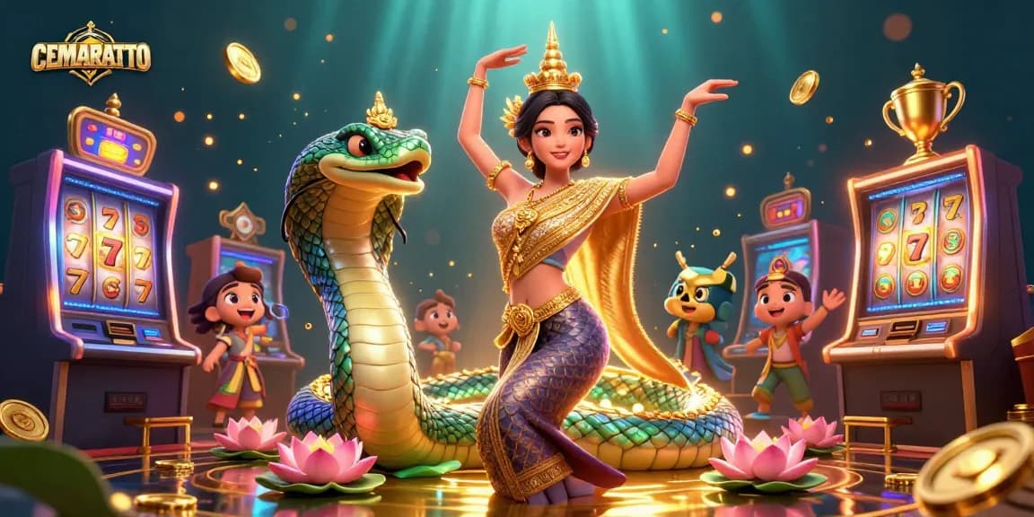 CEMARATOTO invites players to indulge in online slot excitement with vibrant visuals and dynamic gameplay.