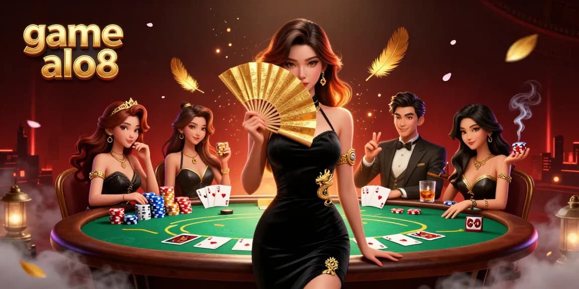 Experience the thrill of game alo8 in a captivating casino scene featuring stunning visuals and poker action.