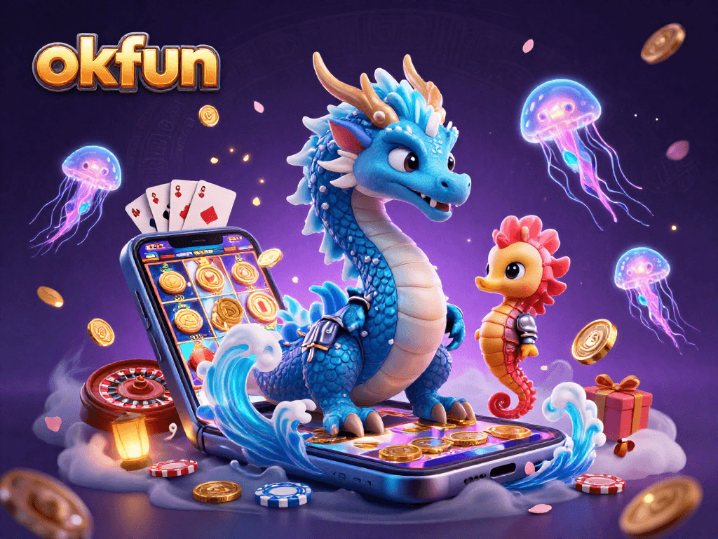 Experience thrilling gameplay at okfun with vibrant graphics and captivating casino elements.