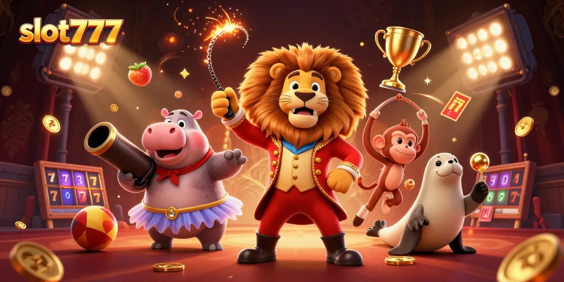 Experience the thrilling slot777 games with a vibrant casino scene full of excitement and energy.