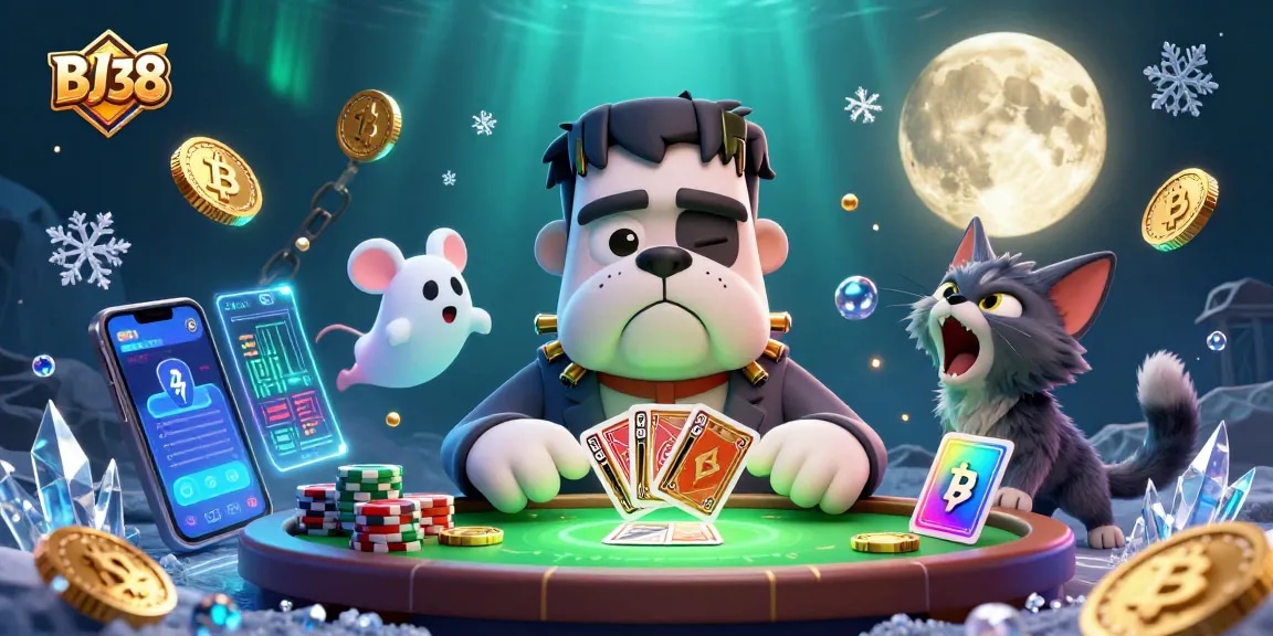 Join the thrilling action at BJ38 with unique characters and vibrant gaming elements.