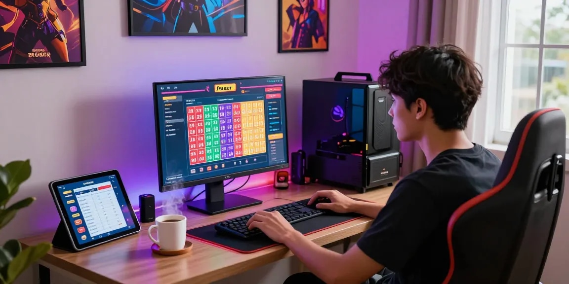 Thrilling online gaming experience showcasing Pasaran Togel Terlengkap with engaging interface and vibrant setting.