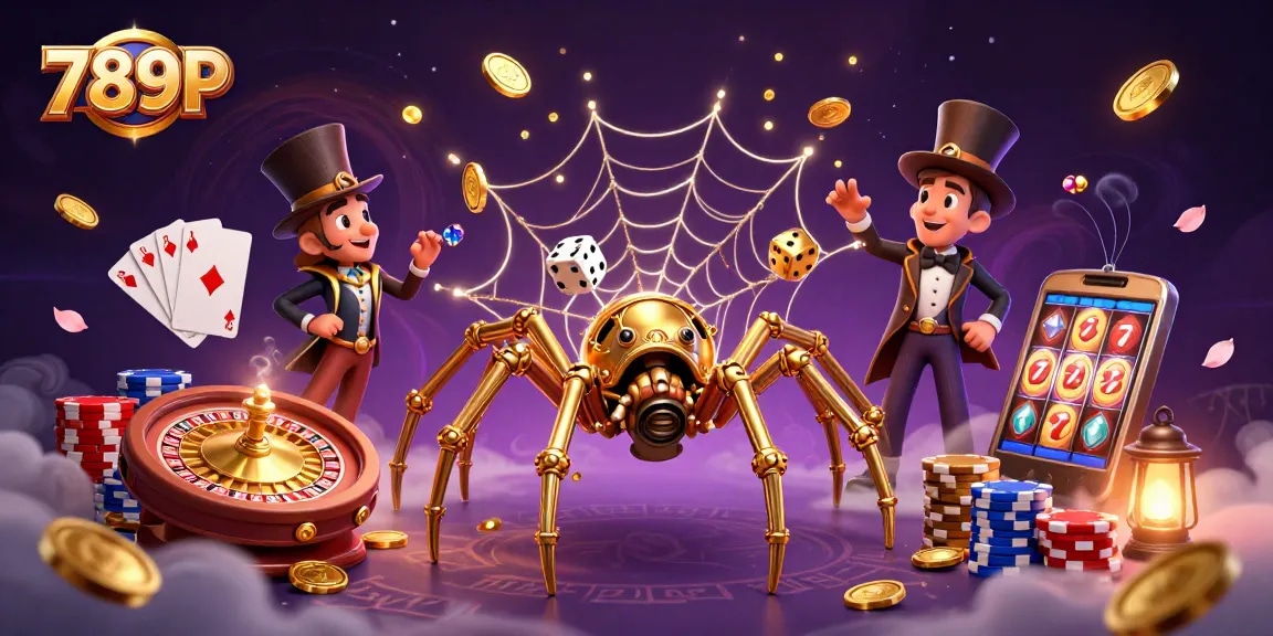 Experience thrilling gameplay at 789P with a stunning steampunk casino scene.