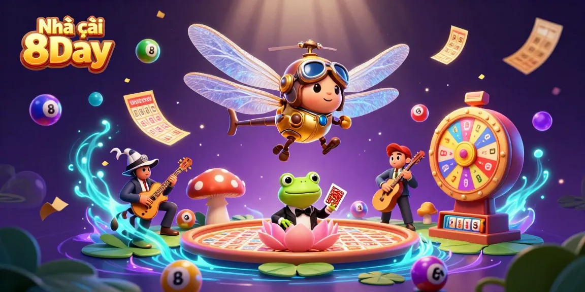 Experience winning strategies at Nhà cái 8Day with vibrant casino visuals and engaging gameplay.