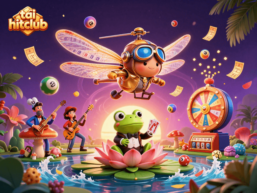 Experience thrilling gameplay in tải hitclub with vibrant characters and dynamic casino elements.
