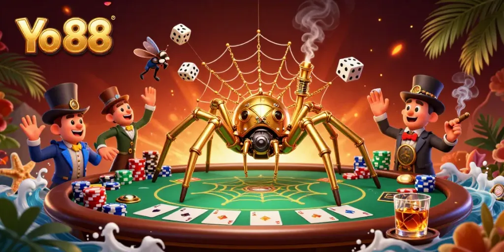Experience exhilarating moments at Yo 88 capturing high-stakes poker with vibrant visuals.
